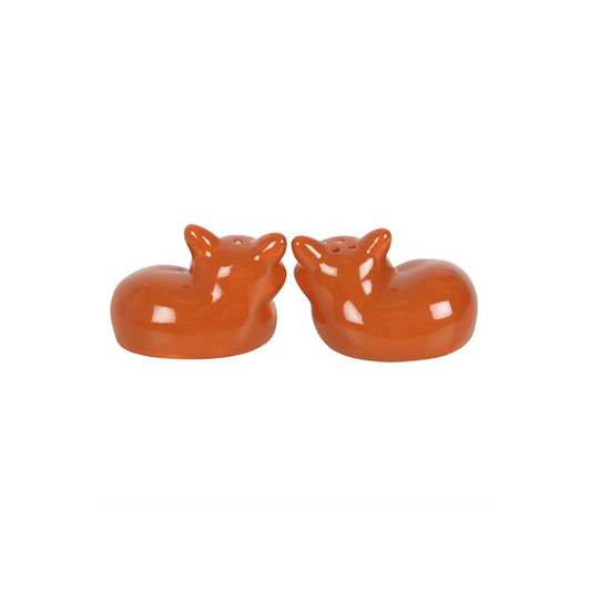 Fox Salt and Pepper Shakers