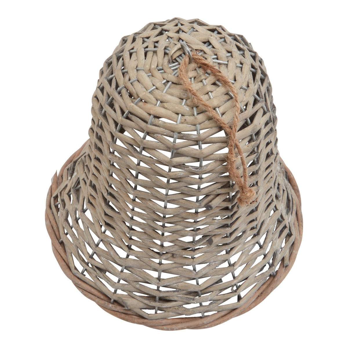 Extra Large Wicker Bell Decoration