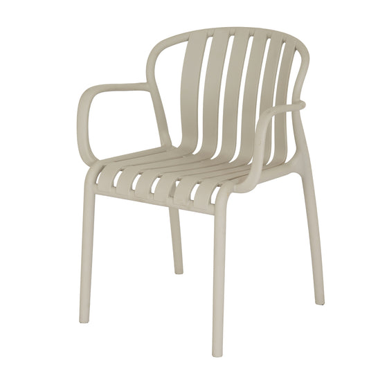 Axis Putty Grey Carver Chair for Garden and Patio
