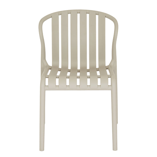 Axis Putty Grey Chair for Garden and Patio
