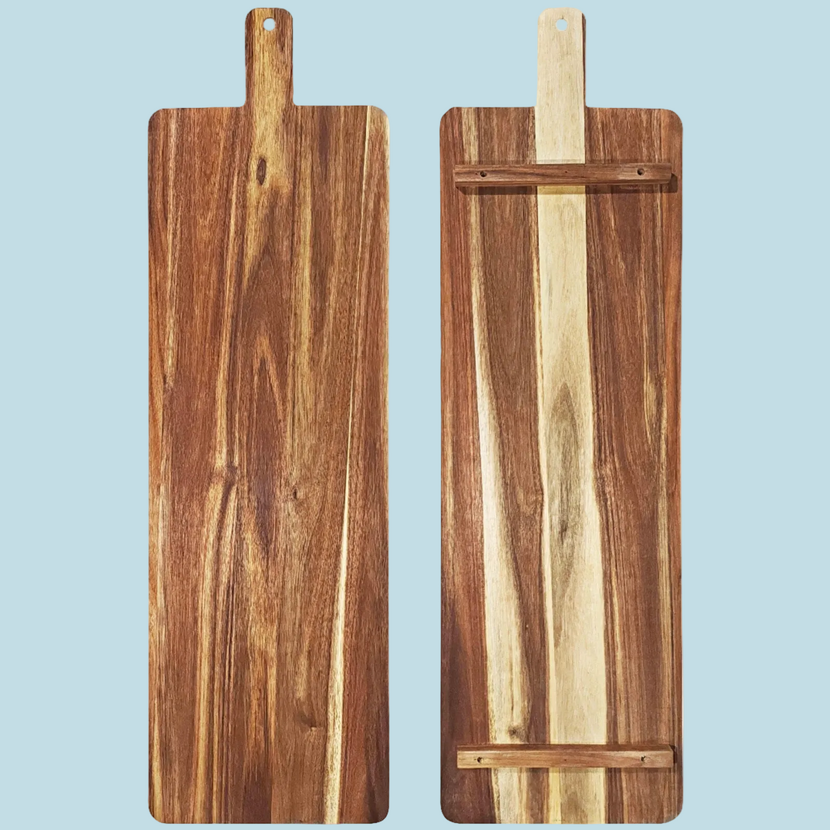 Large Raised Acacia Serving Board