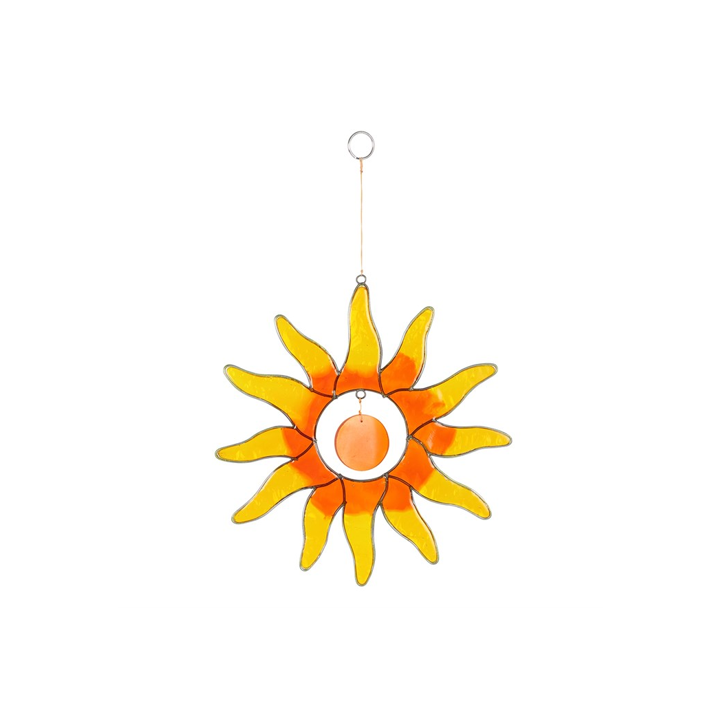 Orange Sun Suncatcher