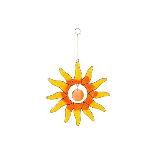 Orange Sun Suncatcher