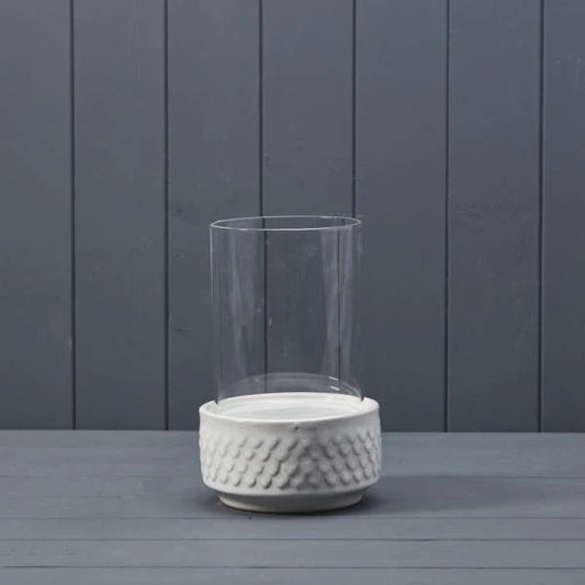 White Ceramic Lantern