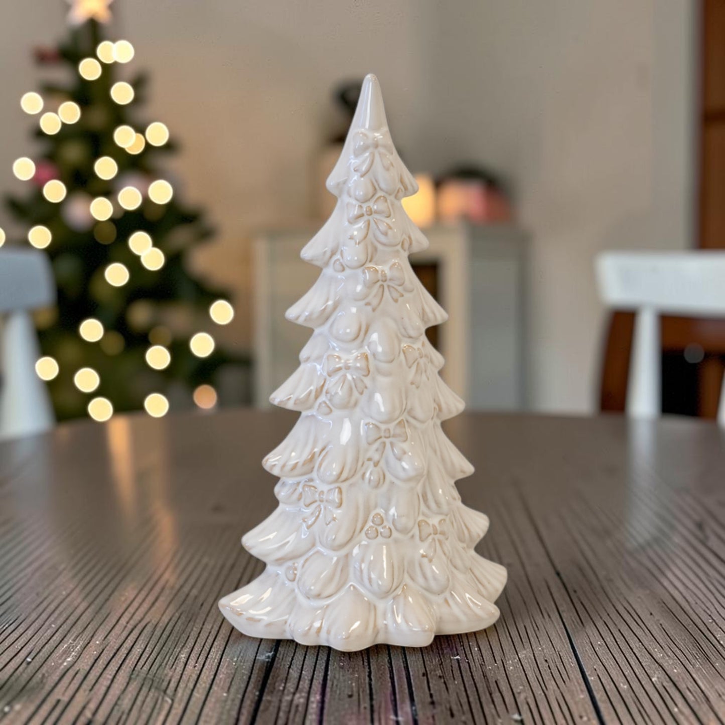 Small Natural Layered Christmas Tree 26cm