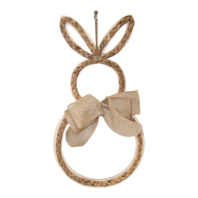Rabbit Shaped Decorative Wreath