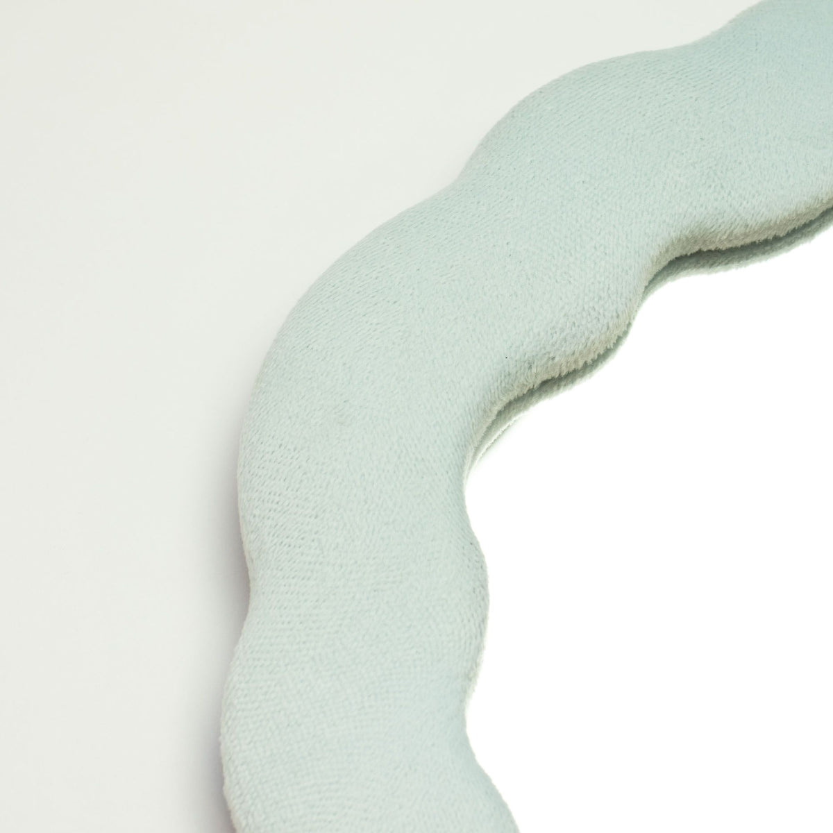 Soft Squiggly Mirror Cloud Cloud Blue (28x24x2.3cm)