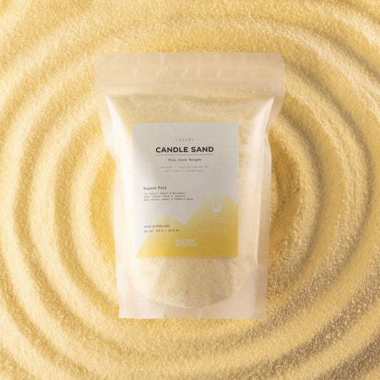 Fragranced Candle Sand - Cream - Regent Polo - 300g