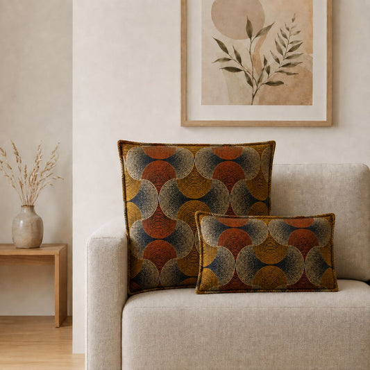 Classic Cushion Cover - Urban Swirl- 30x50cm - Lumber Style