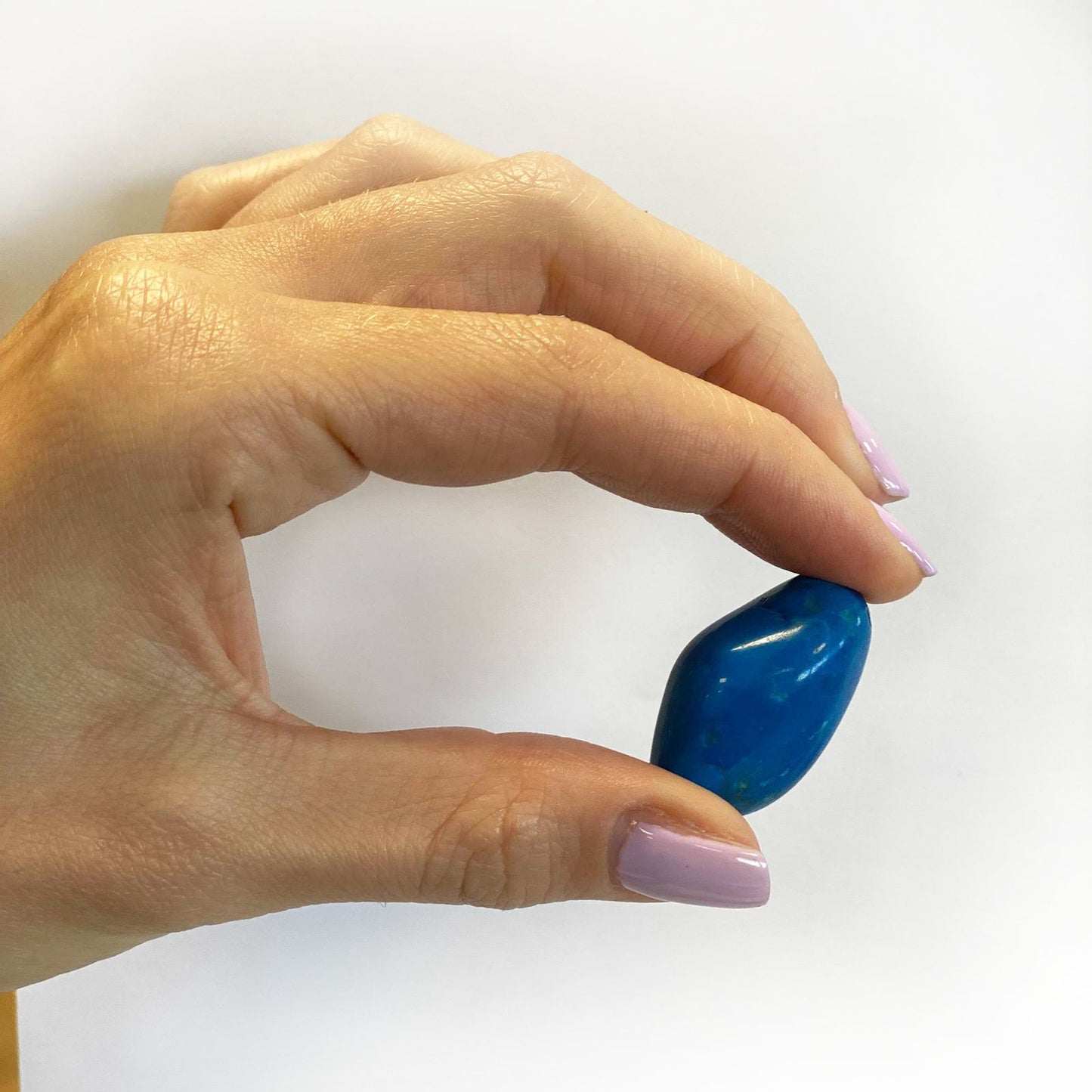Medium Tumble Stone - Blue Howlite