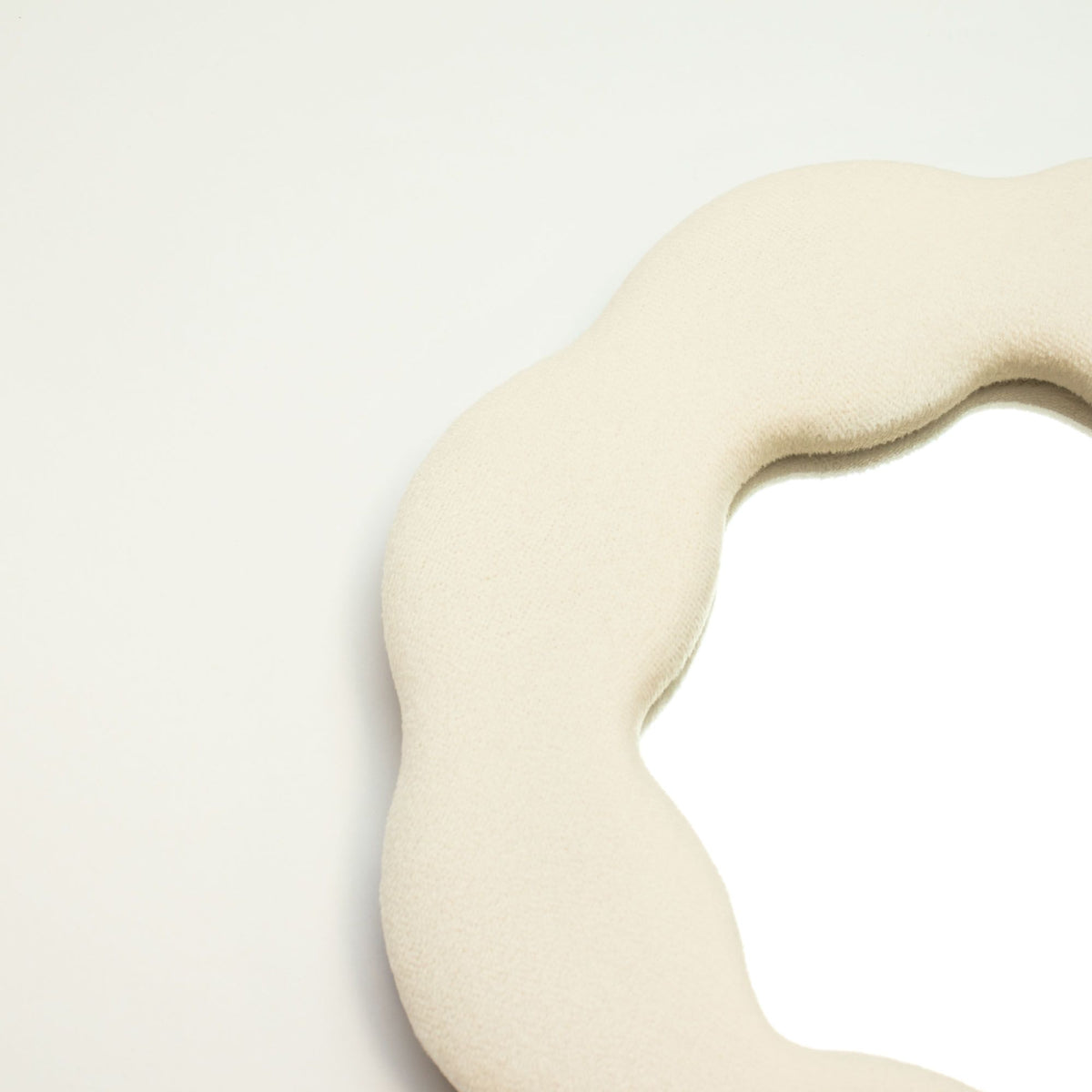 Soft Squiggly Mirror Flower Stone (25.4x25.4x2.3cm)