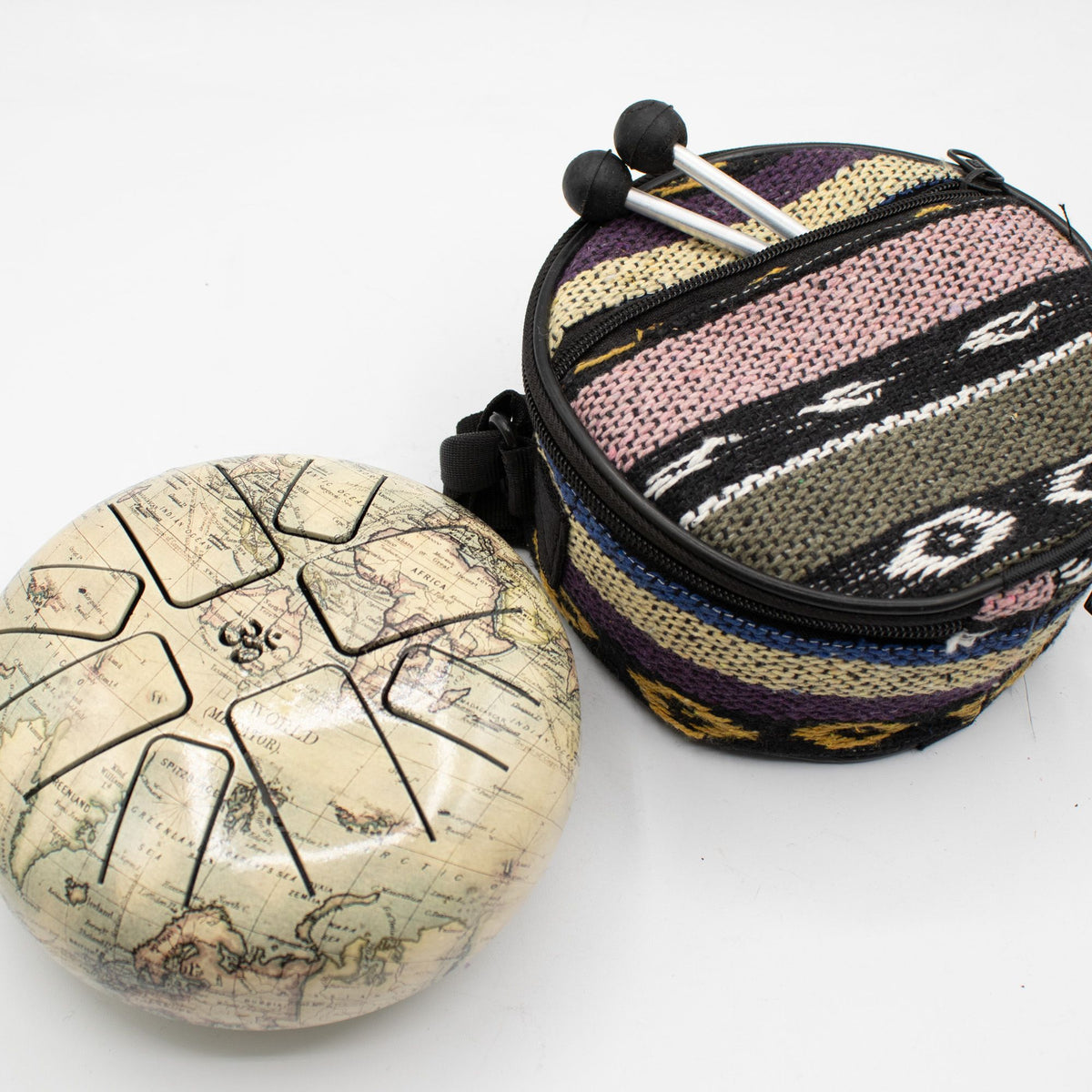 Low Med Hapi Drum Atlas- 14x7cm