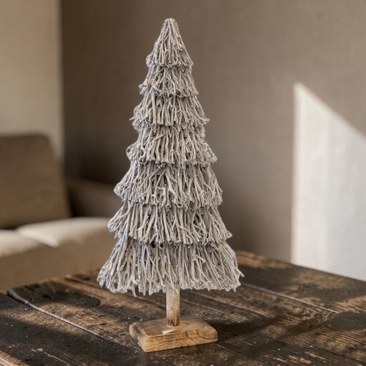 Whitewashed Root Branch Christmas Tree 108cm