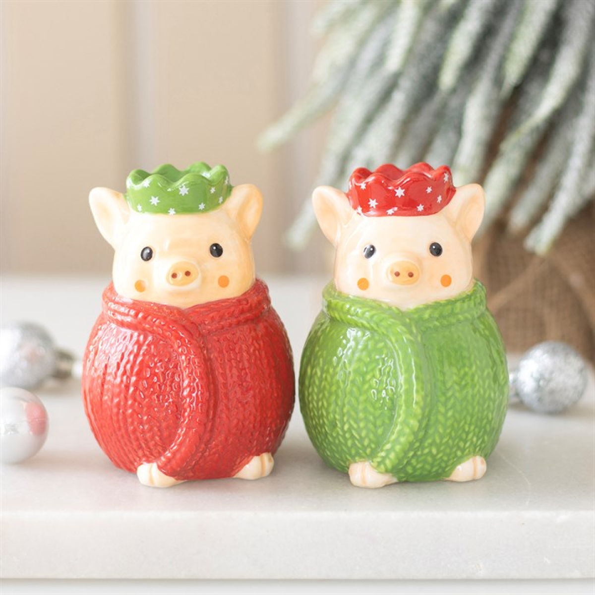 Pigs in Blankets Salt and Pepper Shakers