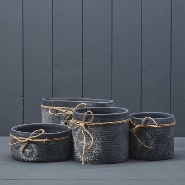 Black Bee Pot Td14cm H12.7cm