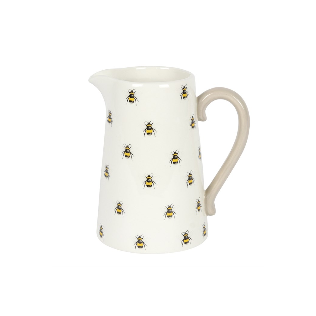 Bee Ceramic Flower Jug