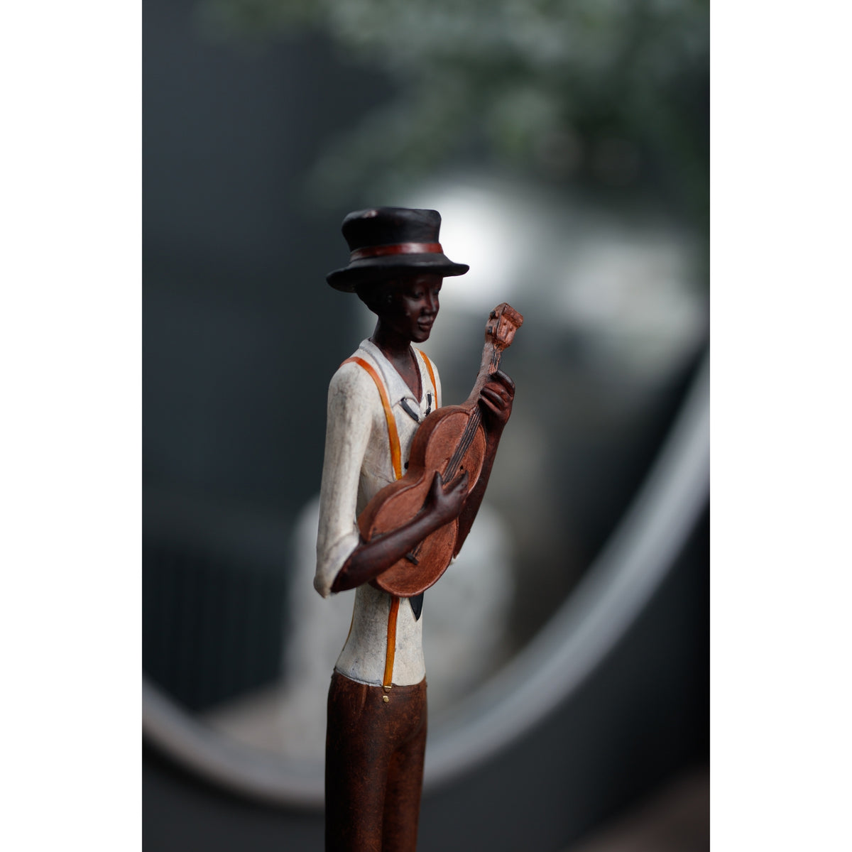Standing Jazz Band Strings Decorative Ornament