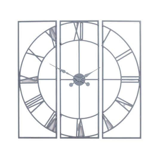 Roza Panelled Wall Clock