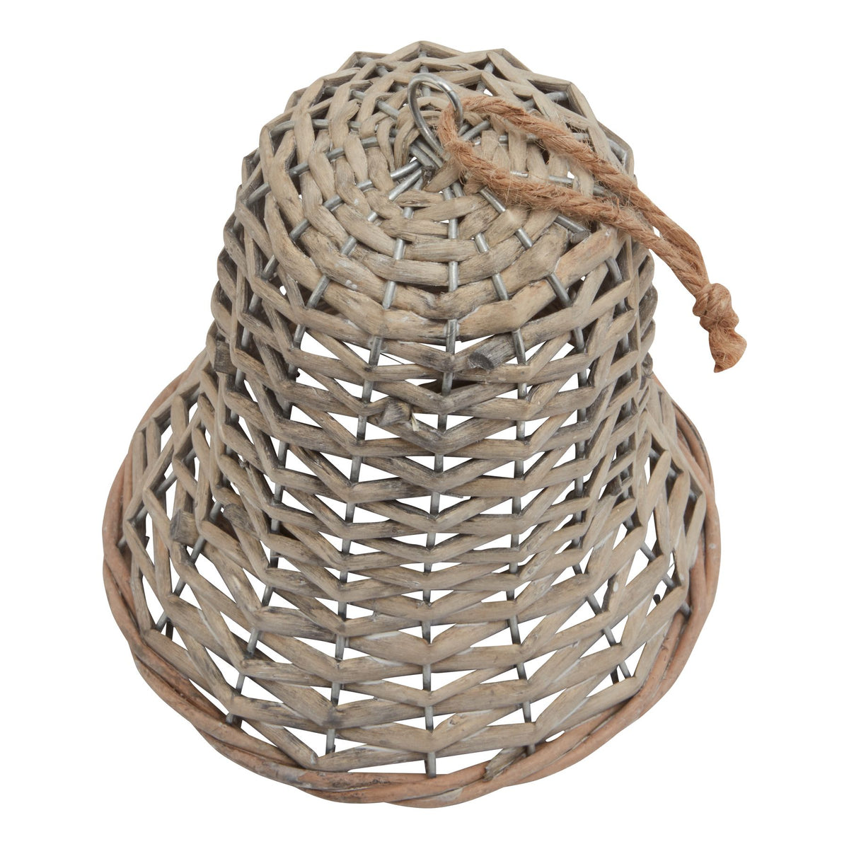 Large Wicker Bell Decoration Christmas Hanging Decoration