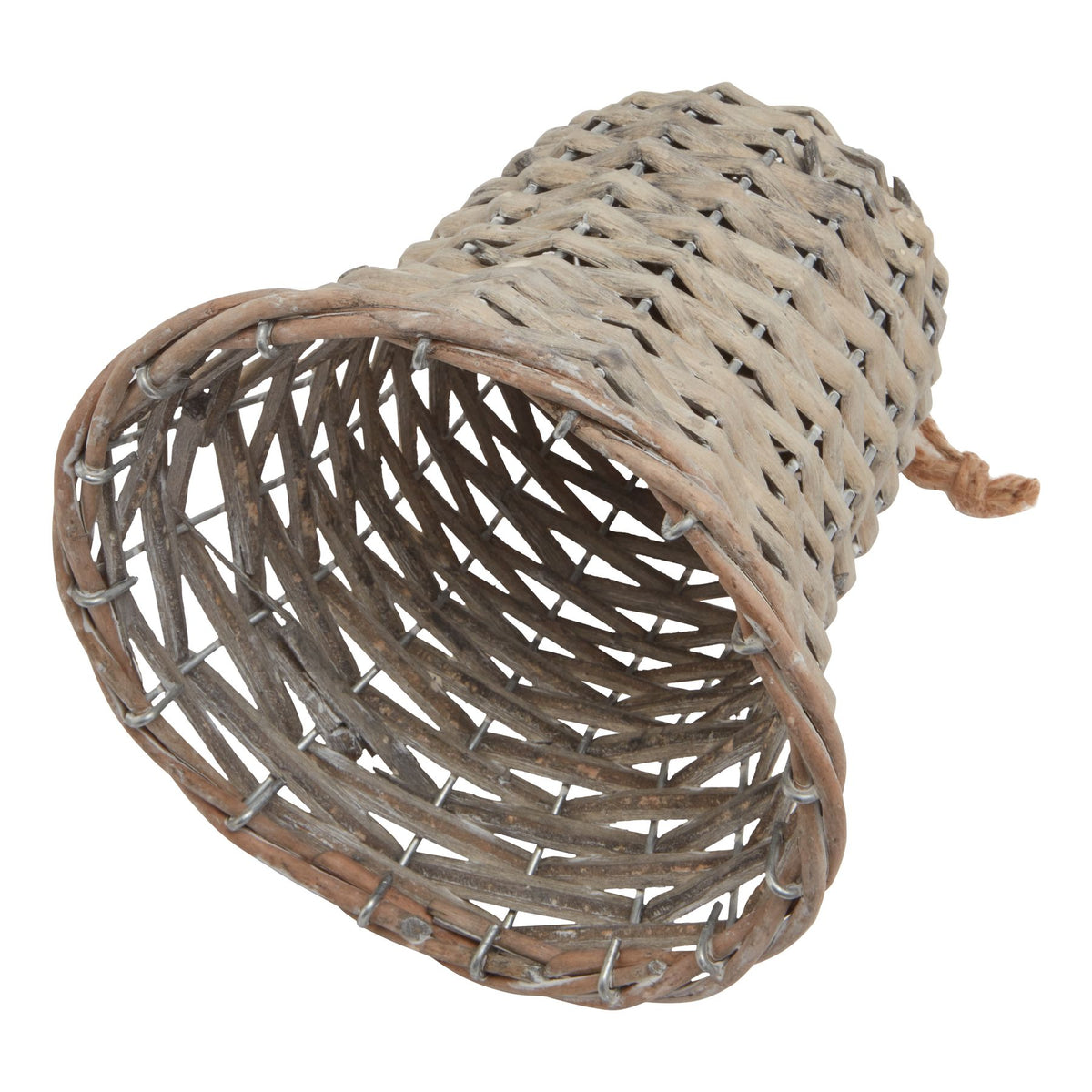 Large Wicker Bell Decoration Christmas Hanging Decoration