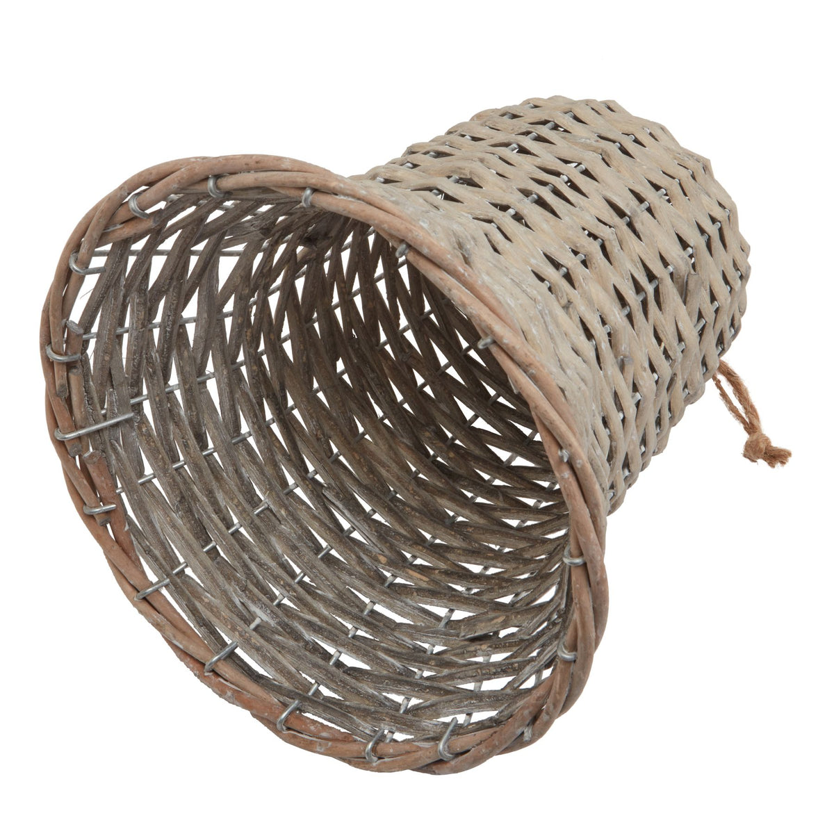 Extra Large Wicker Bell Decoration