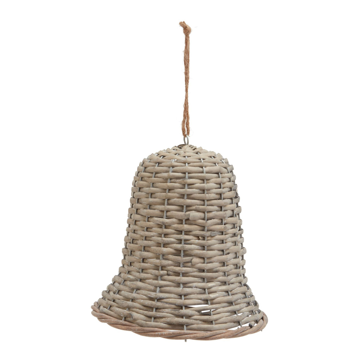 Extra Large Wicker Bell Decoration