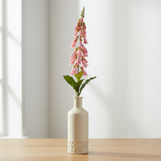 The Natural Garden Collection Pale Pink Foxglove Artificial Flower