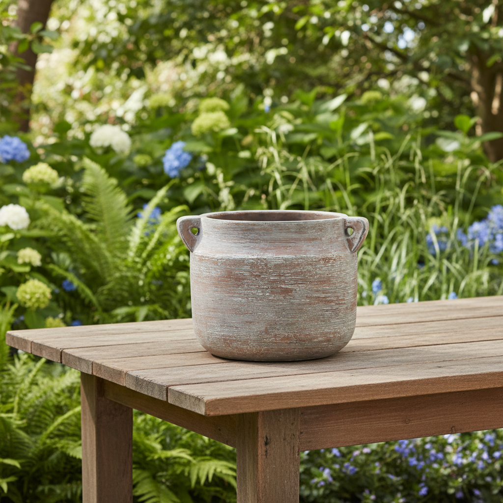 Siena Brown Hydria Pot