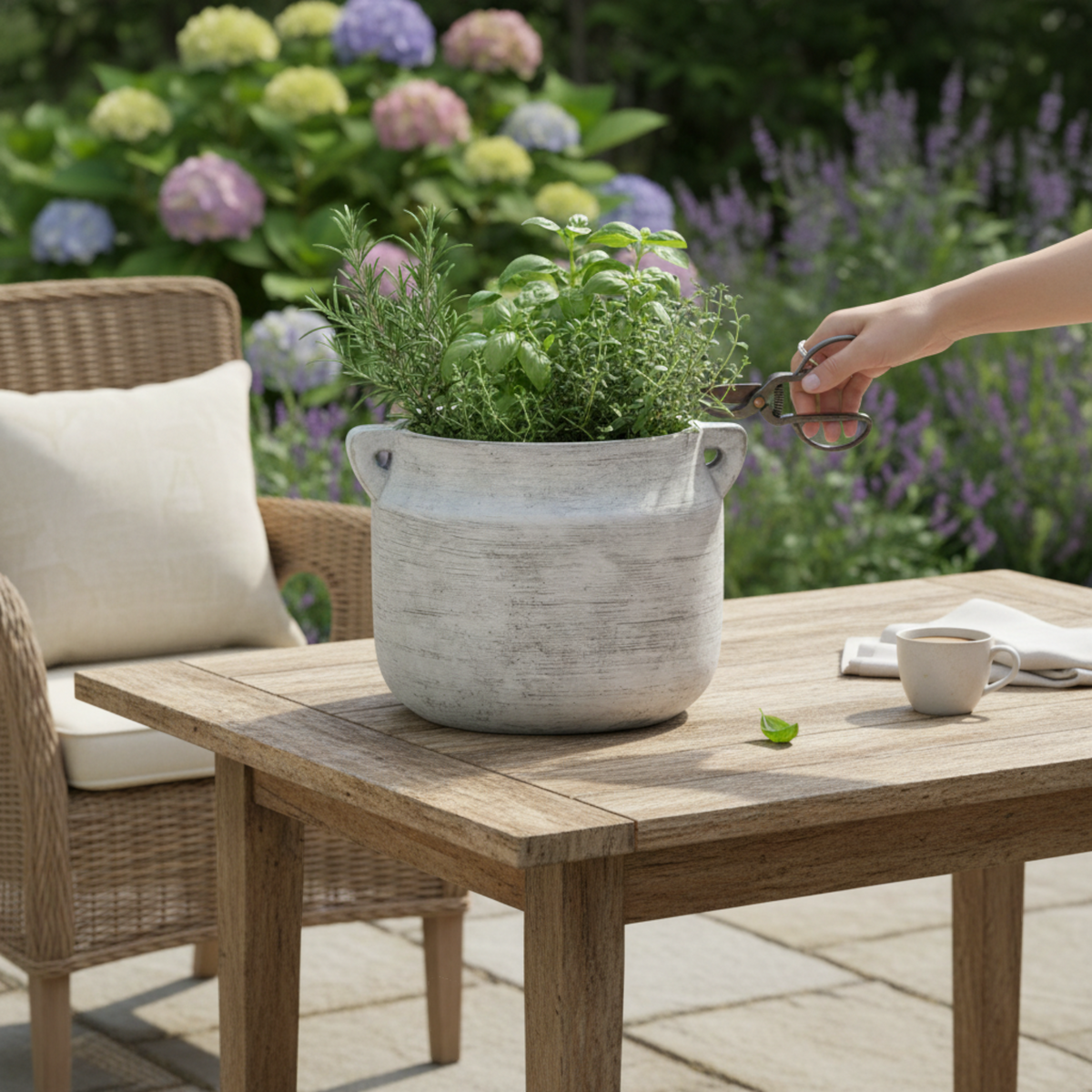 Athena Stone Hydria Pot
