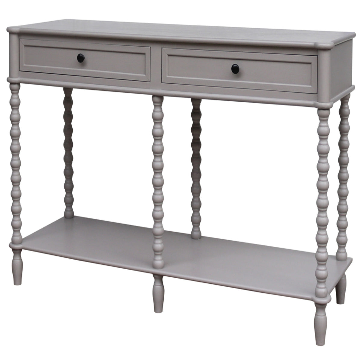 The Camden Collection Large Two Drawer Console Table