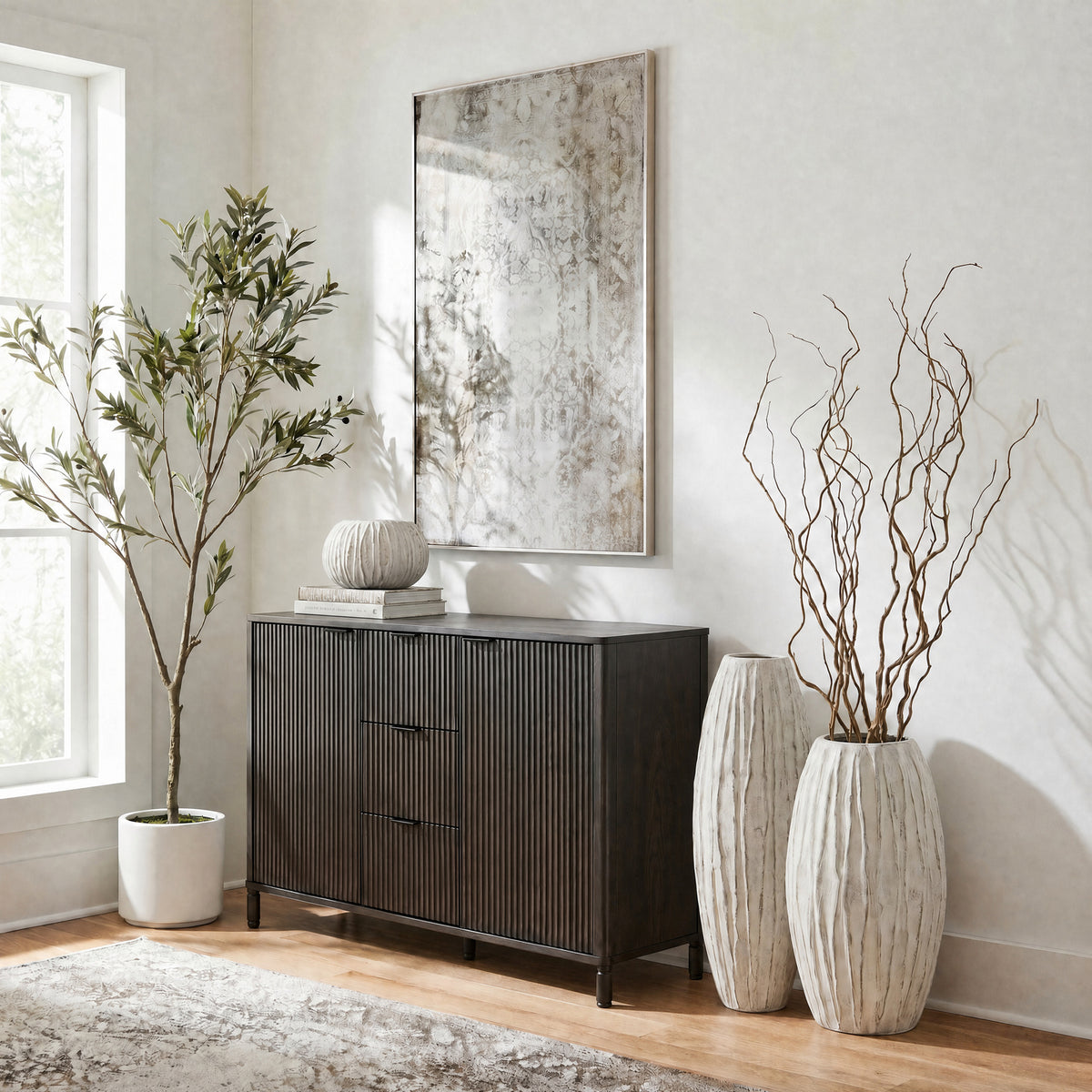 Lorenzo Large Fin Vase