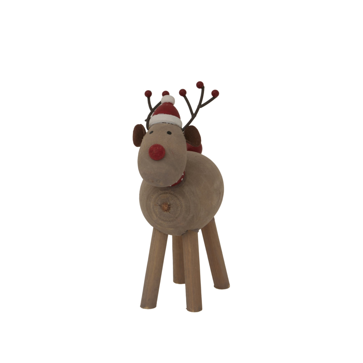 Rustic Rudolf With Hat