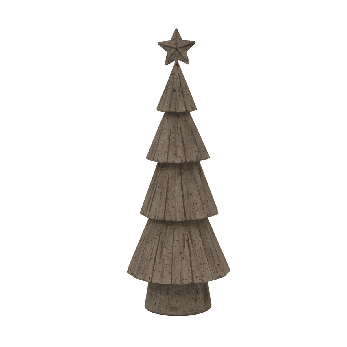 Medium Rustic Bough Tree With Star