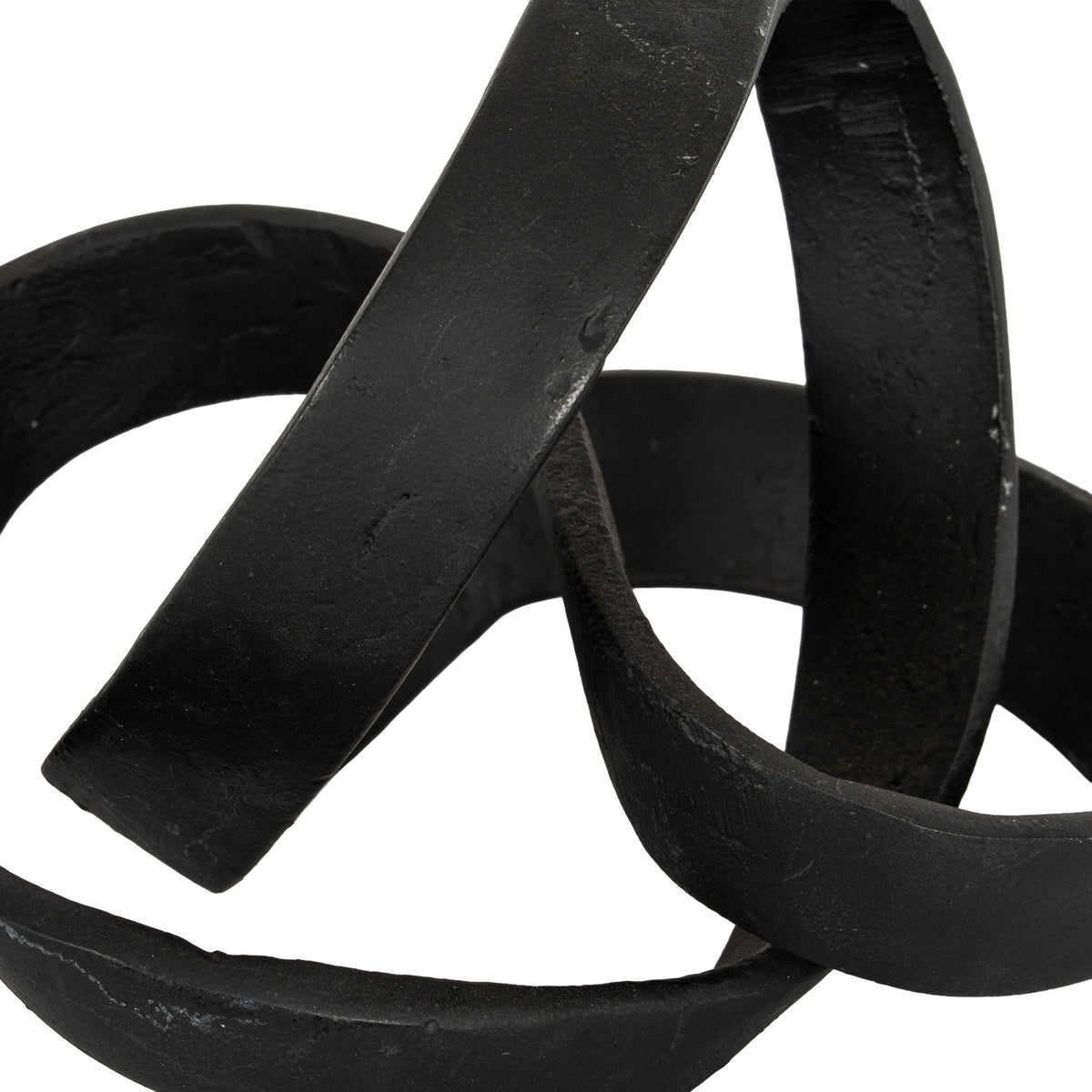 Black Cast Knot Ornament