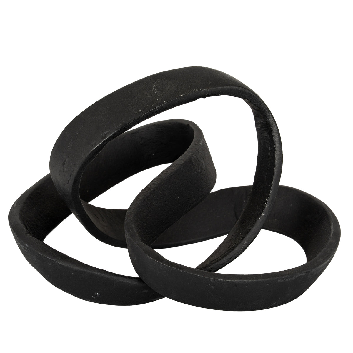Black Cast Knot Ornament