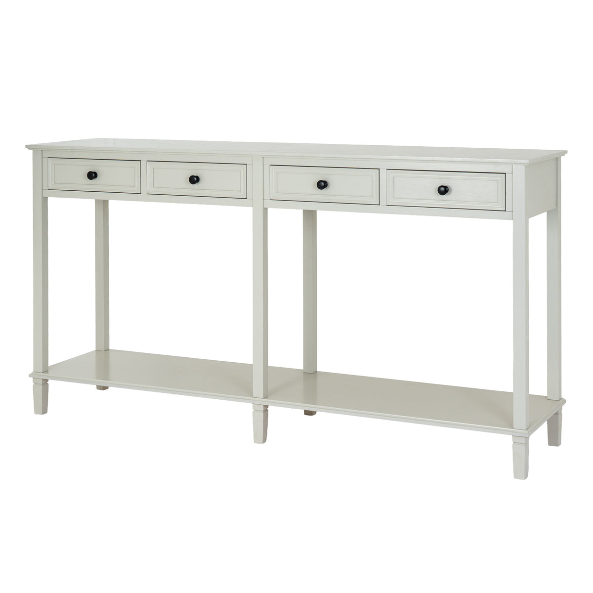 Belmont Collection 4 Drawer Console