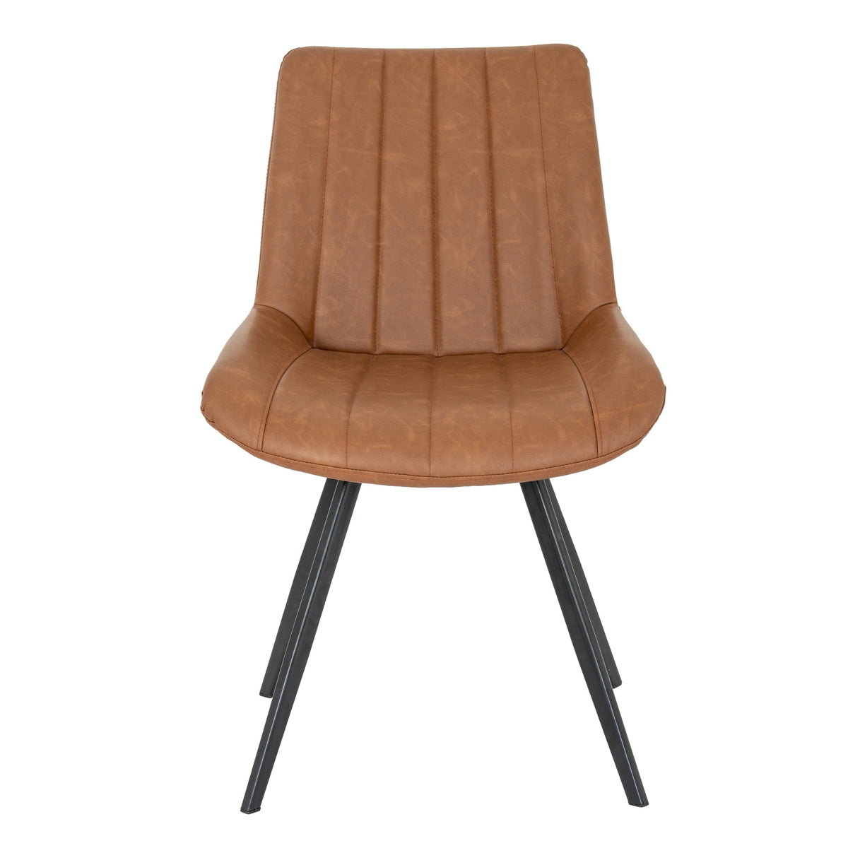Malmo Tan Swivel Dining Chair