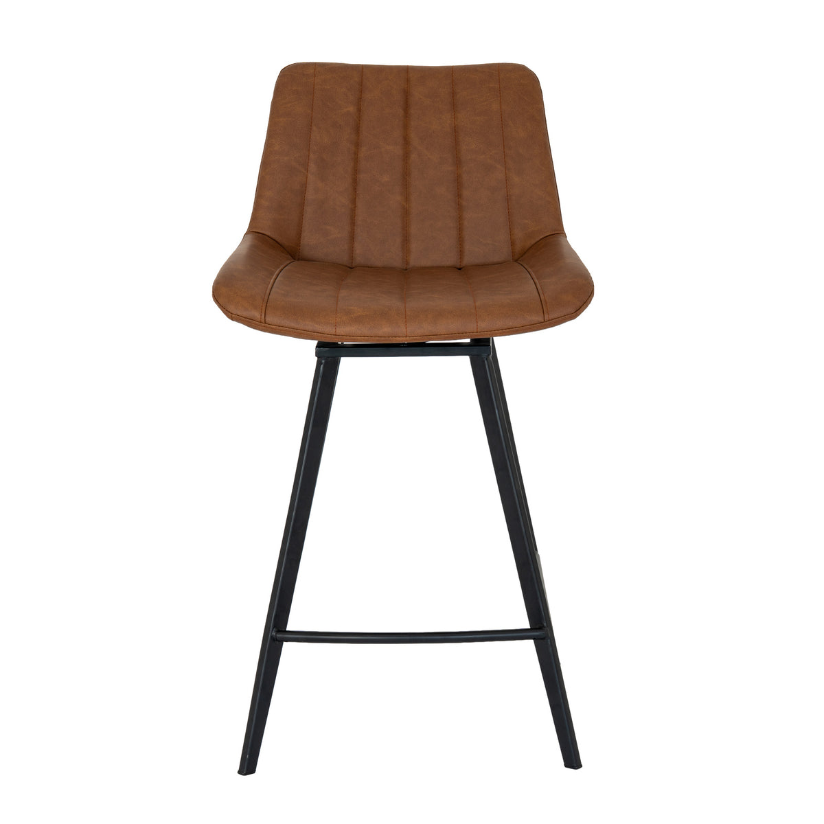 Malmo Tan Swivel Bar Stool for Home Interiors