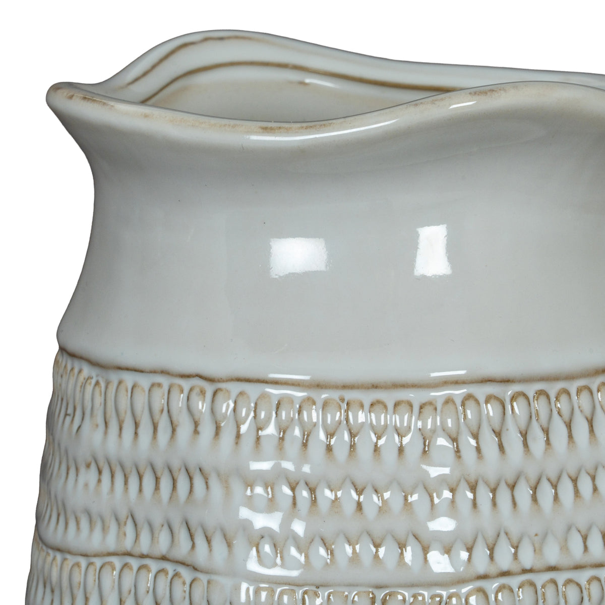 Tava Cylinder Hewn Vase