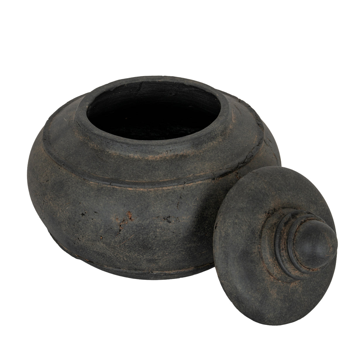 Dusk Large Pot With Lid