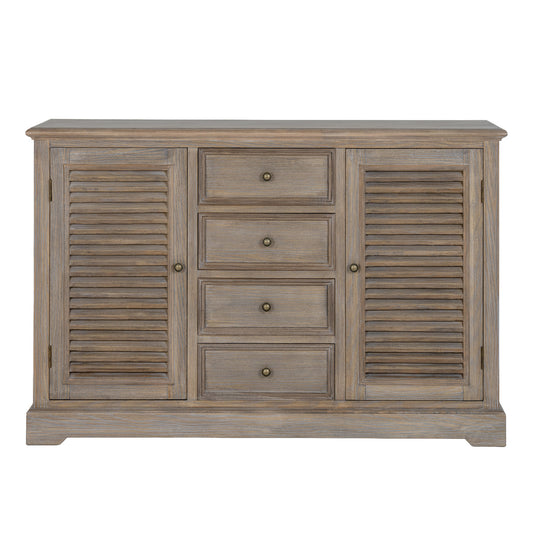 Delphine Collection 2 Door 4 Drawer Large Dresser Base
