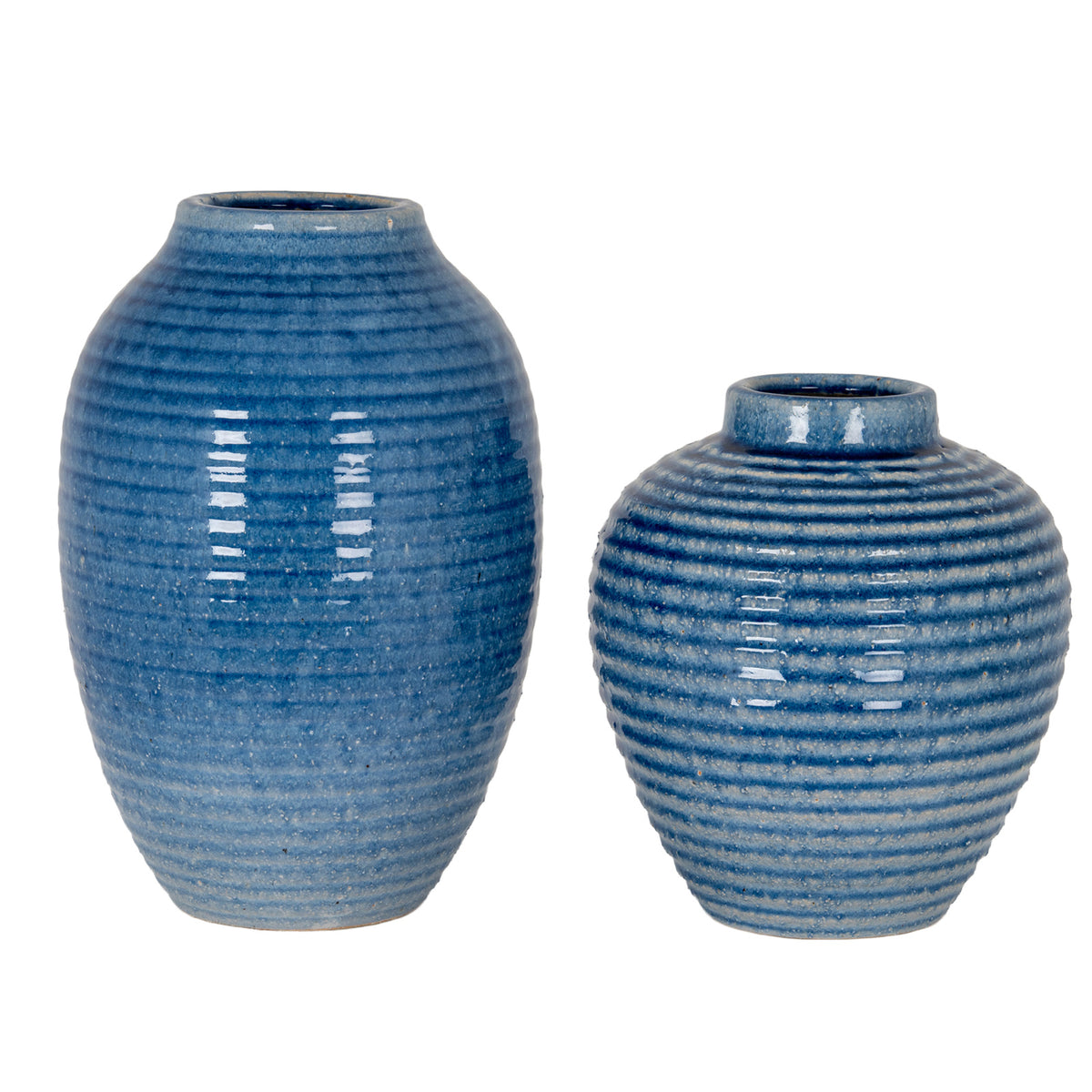 Medium Azura Blue Vase