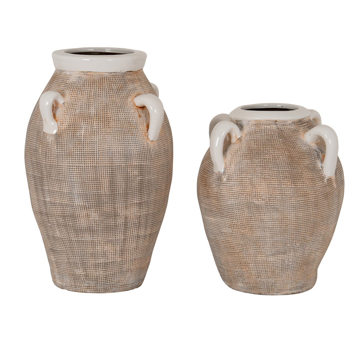 Ostra Large Ceramic Amphora Vase
