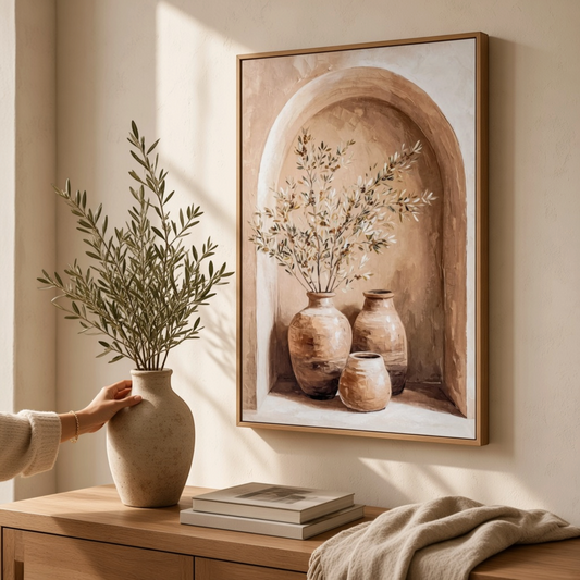 Siena Handpainted Canvas in Frame