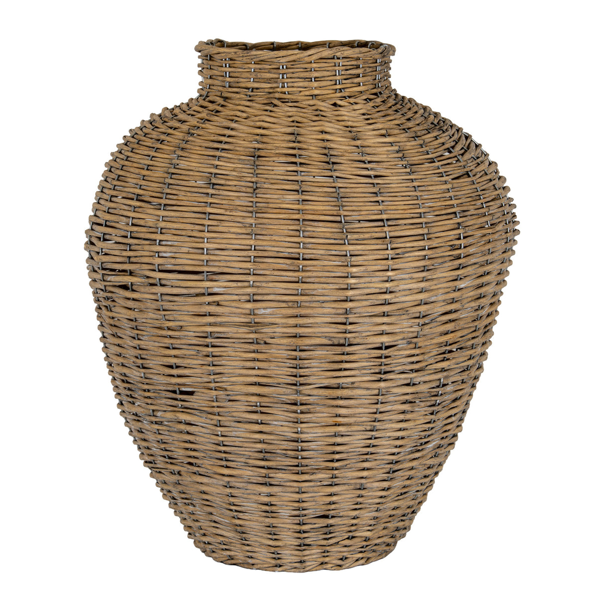 Briar Collection Large Wicker Vase
