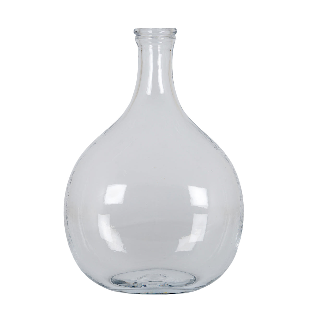 Large Glass Balloon Bottle Vase