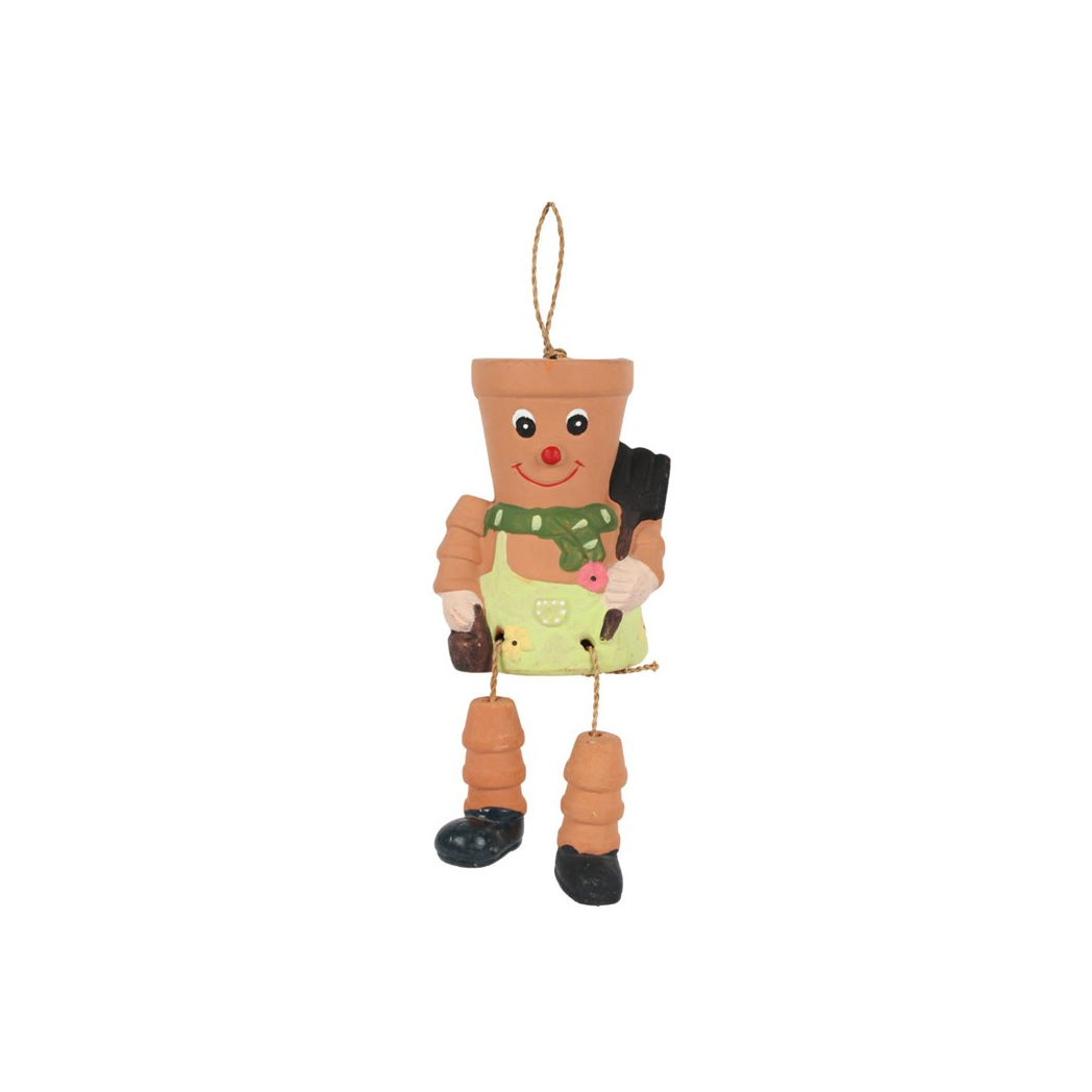 Terracotta Pot Man Planter