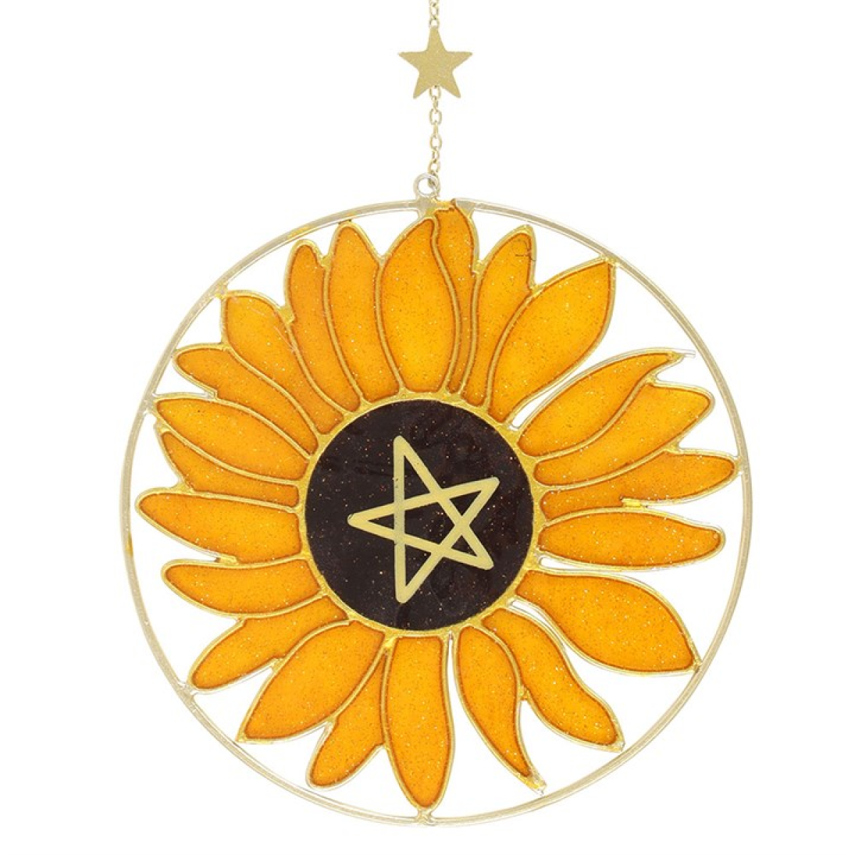 Radiant Sunflower Suncatcher