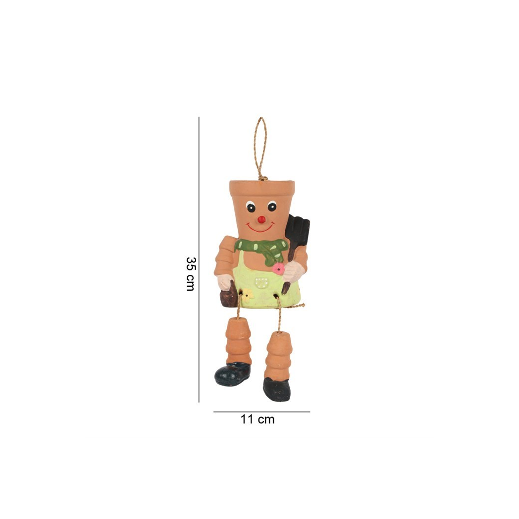 Terracotta Pot Man Planter