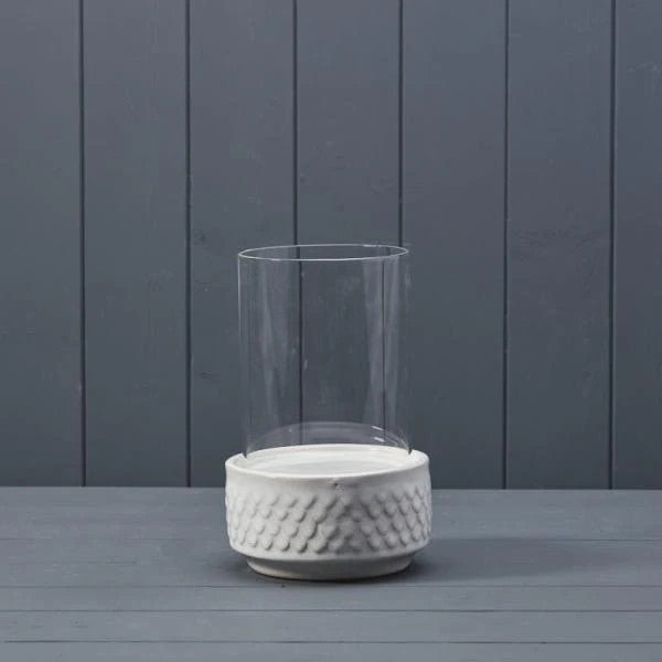 White Ceramic Lantern